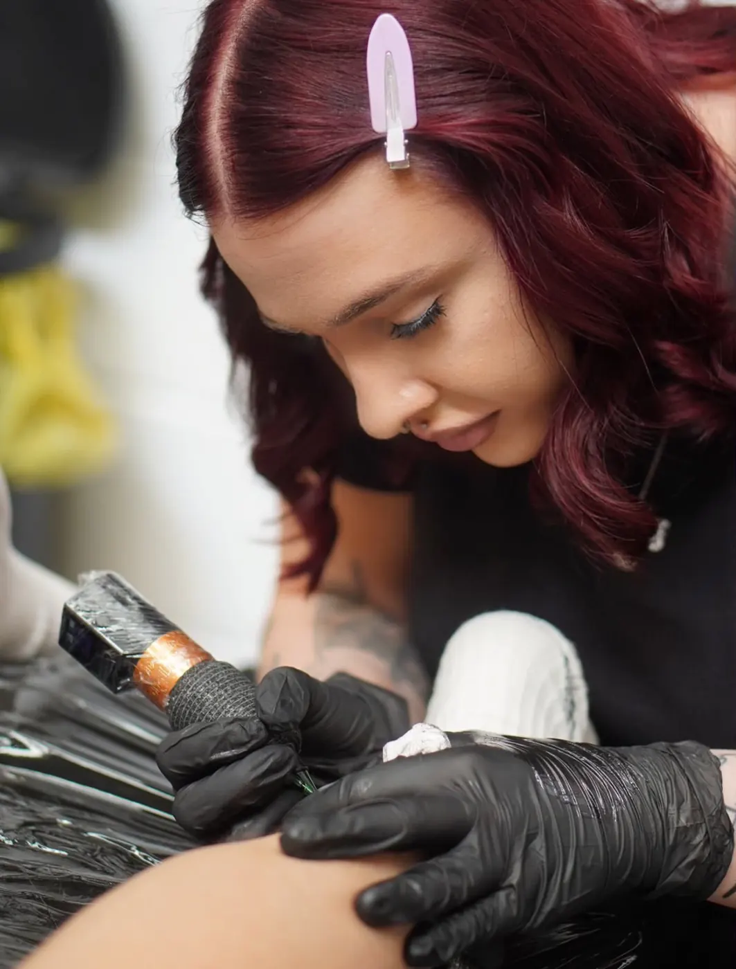 ashlee, fine line & stipple tattoo artist at shade. studio, yaxley peterborough