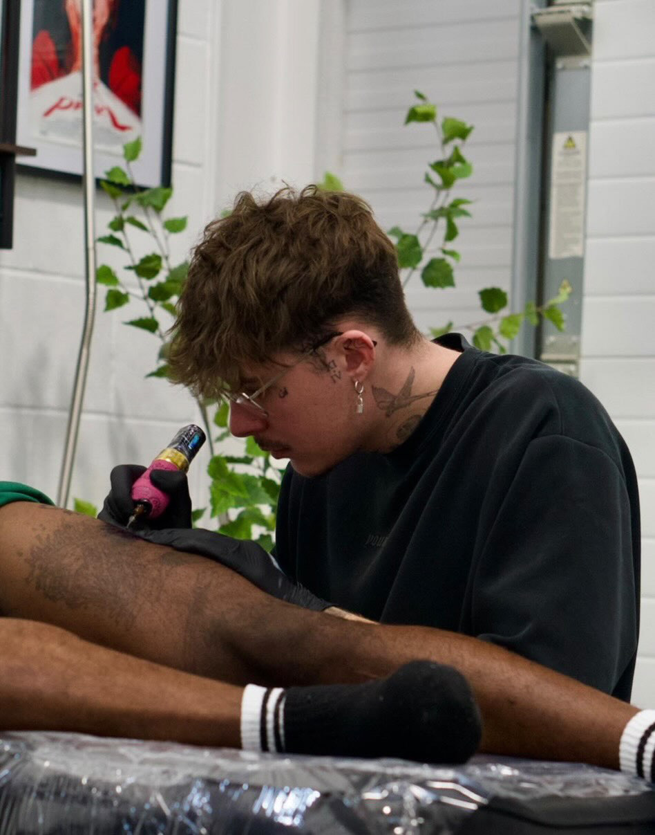 kai, black & grey tattoo artist at shade. studio, yaxley peterborough