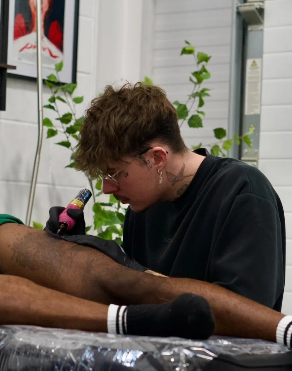 kai, black & grey tattoo artist at shade. studio, yaxley peterborough