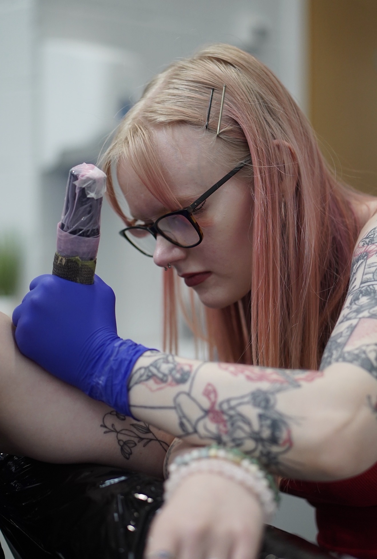 madi, apprentice tattoo artist at shade. studio, yaxley peterborough