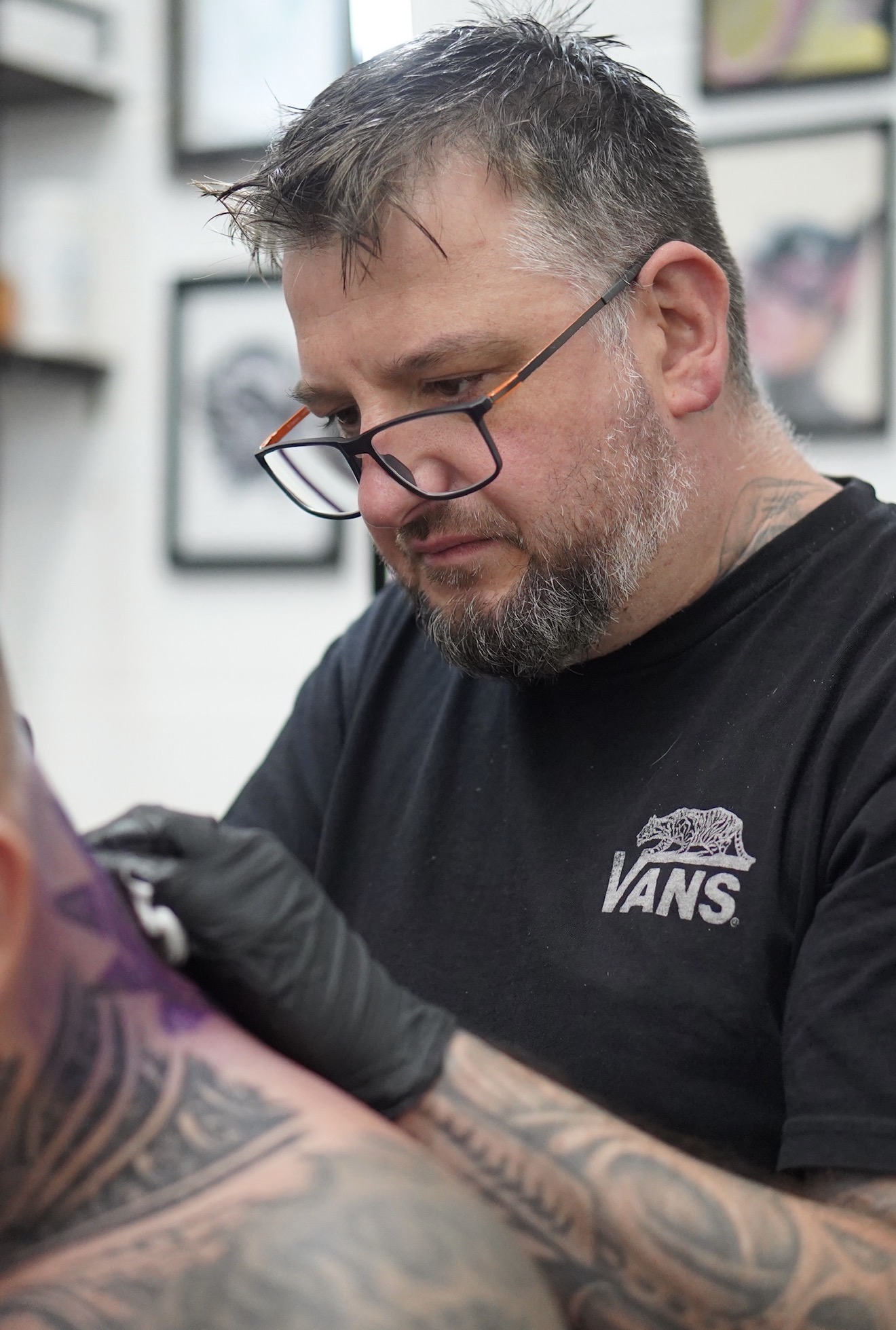 raf, black & grey · colour realism tattoo artist at shade. studio, yaxley peterborough