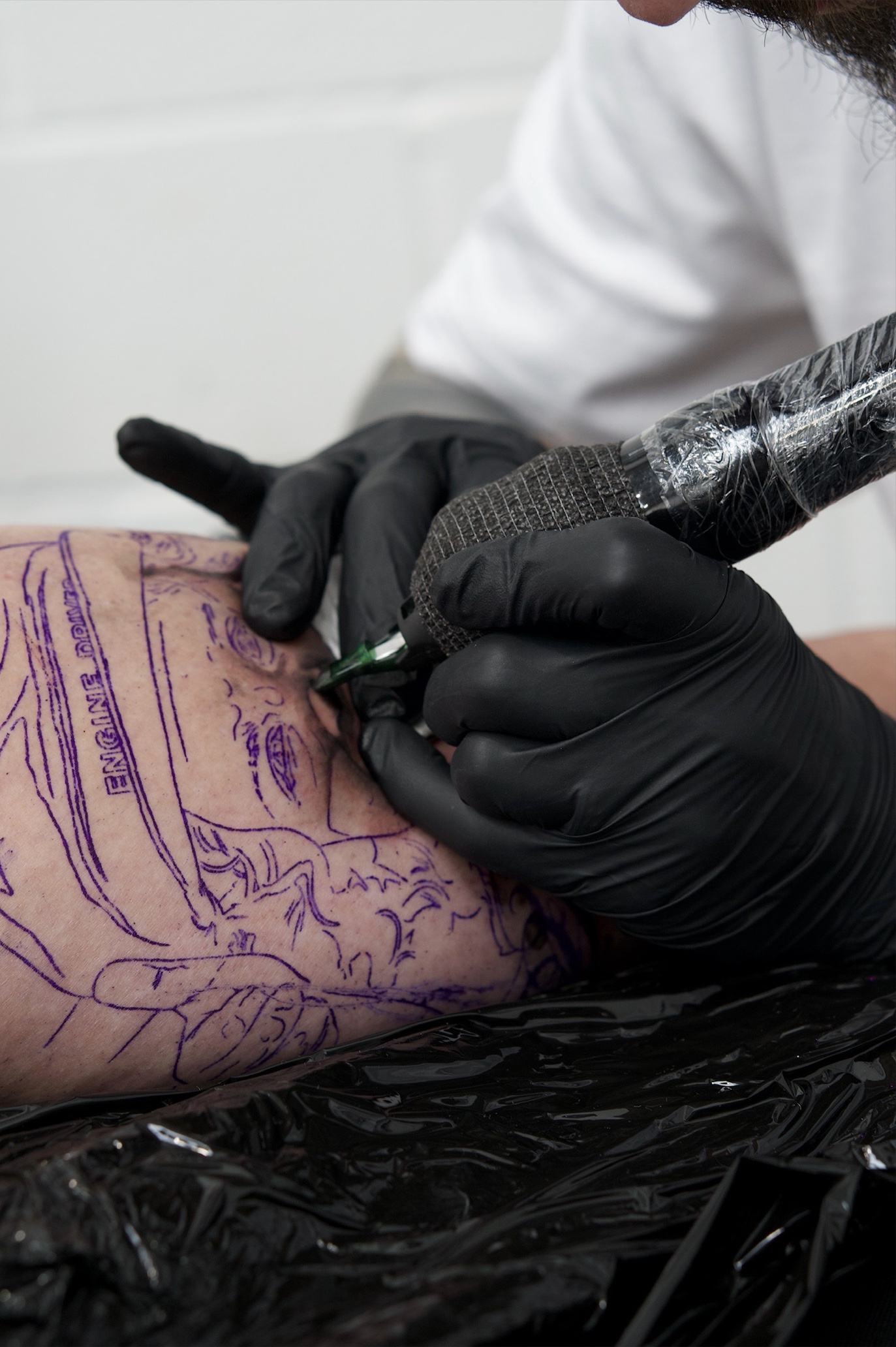 the first life project tattoo — detail